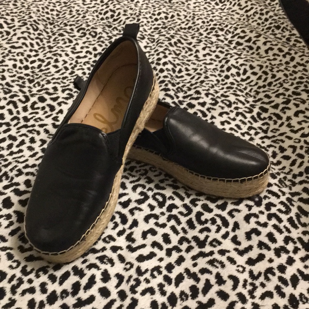 Sam Edelman leather espadrille
